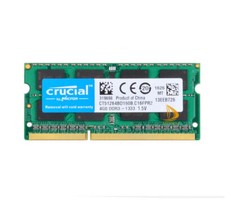 Memória Crucial 4GB PC3-10600 DDR3 1333MHz para Mac Mini 2.3GHz meados de 2011^MC815LL/A comprar usado  Enviando para Brazil