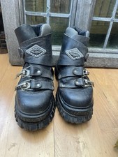 Platform bunker boots for sale  LEEDS
