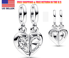 Auténtico Momentos Dividible Madre e Hija Cuelga Dije Para Pulsera Collar segunda mano  Embacar hacia Mexico