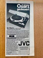 Jvc plattenspieler quarz gebraucht kaufen  Aßlar