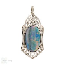 Antique opal diamond for sale  UPMINSTER