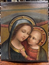 Ancien tableau religieux d'occasion  Craponne