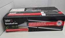 Prateleira frontal dobrável de aço inoxidável Weber SmokeFire compatível com grelha de madeira EX6 7003 comprar usado  Enviando para Brazil