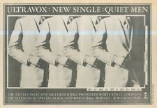 Usado, ANEW16 ANÚNCIO 15X11 ULTRAVOX: HOMEM QUIET SOLTEIRO comprar usado  Enviando para Brazil