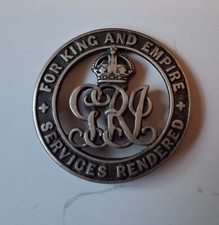Ww1 services rendered for sale  BRISTOL