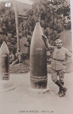 Cpa ww1 obus usato  Spedire a Italy