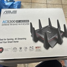 Usado, Roteador Gigabit Tri-Band Wireless Asus RT-AC5300 comprar usado  Enviando para Brazil
