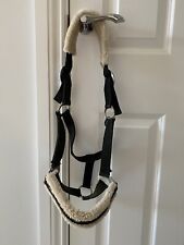 Black fluffy headcollar for sale  WOODBRIDGE