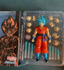 Demoniacal Fit PERSONALIZADO Dragon Ball Z S.H.Figuarts Super Saiyajin goku cabelo azul comprar usado  Enviando para Brazil