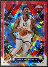 Jaren Jackson Jr. Vermelho /5 2023-24 Topps Safira Cromada Memphis Grizzlies SSP comprar usado  Enviando para Brazil