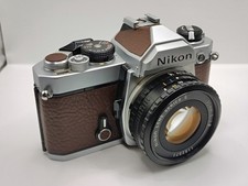 Testado Nikon FM 35mm Slr com lente 50mm 1.8 Series E BOM comprar usado  Enviando para Brazil