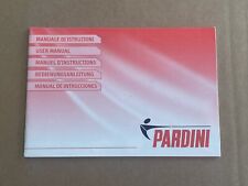 Pardini manuale istruzione usato  Urbisaglia