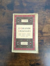 Grandi iniziati e.schurè usato  Gavirate