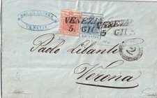 Lombardo veneto 1851 usato  Usmate Velate