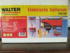 Walter seilhebezug seilwinde gebraucht kaufen  Langensendelbach