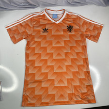 Camiseta de futebol Adidas KNVB Holanda laranja bordada masculina tamanho XXL - LIMPA comprar usado  Enviando para Brazil