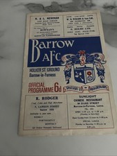 Barrow afc bury for sale  GREAT YARMOUTH