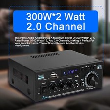 Bluetooth amplifier hifi for sale  DUNSTABLE