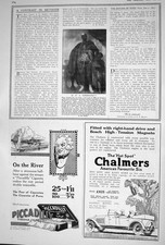 Old print 1920 for sale  UK