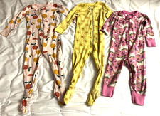 Dormentes usados para meninas Hanna Anderson One Piece tamanho 80 = 18-24 meses. comprar usado  Enviando para Brazil