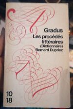 Gradus procédés littéraires d'occasion  Vienne