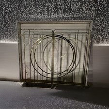 Vtg glass brass for sale  Dover