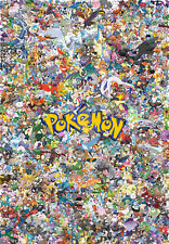 Pokemon poster artwork for sale  CHESTERFIELD