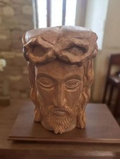 Sculpture bois tete d'occasion  Brionne