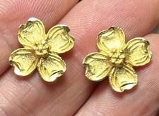 Vtg brushed gold for sale  Shipping to Ireland