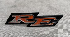 CRACHÁ DE GRADE DE MOTOR ROTATIVO GENUÍNO MAZDA ROTARY 1970 RX2 COUPE CROMADO 'RE'!! comprar usado  Enviando para Brazil