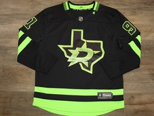 Camiseta de hóquei Dallas Stars Tyler Seguin Fanatics NHL L costurada equipe autêntica rara comprar usado  Enviando para Brazil