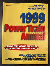 Vintage Quick Throttle Biker Magazine Supplement by Easyriders 1999 Power Train segunda mano  Embacar hacia Mexico