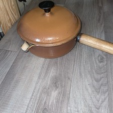 Brown creuset pot for sale  NEWTON-LE-WILLOWS