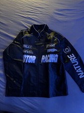 Motor racing lederjacke gebraucht kaufen  Bad Doberan-Umland