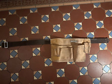 Vintage tan leather for sale  RUGBY