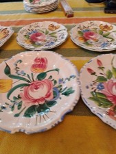 Piatti ceramica bassano usato  Rosa