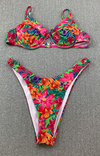 Underwire tropical bikini for sale  Pikeville