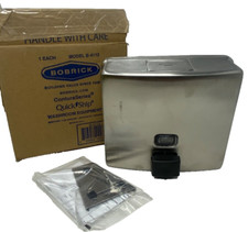 Dispensador de sabão de parede Bobrick aço inoxidável modelo B-4112 NOVO comprar usado  Enviando para Brazil