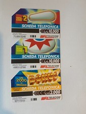 Schede telefoniche telecom usato  Vignate