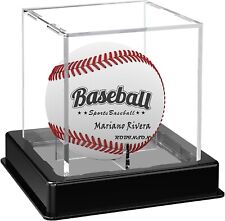 1 suporte de bola de beisebol/bilhar vitrine suporte, capa acrílica, proteção UV comprar usado  Enviando para Brazil