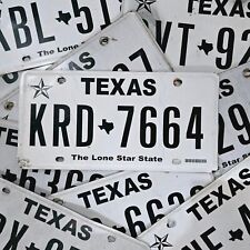 Texas license plate for sale  North Stonington