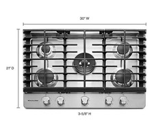 Kitchenaid gas cooktop for sale  Durham