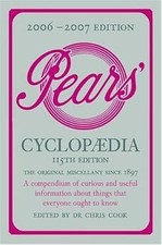 Pears cyclopaedia 2006 for sale  UK