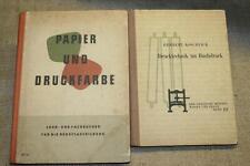 Alte fachbücher druckerei gebraucht kaufen  Weimar