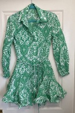 zara green dress for sale  MILTON KEYNES