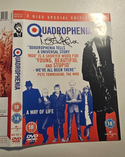 ASSINADO LESLIE ASH QUADROPHENIA CAPA DVD LEILÃO DE CARIDADE HOMENS SE COMPORTANDO MAL comprar usado  Enviando para Brazil