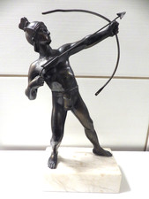 Antike bronze skulptur gebraucht kaufen  Puschendorf