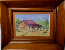Casa Territorial do Sudoeste, aquarela em miniatura por Vivian Ashcraft comprar usado  Enviando para Brazil