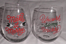 Hallmark christmas stemless for sale  Grovetown