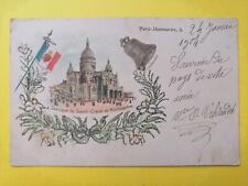 Cpa paillettes glitter d'occasion  Saint-Père-en-Retz